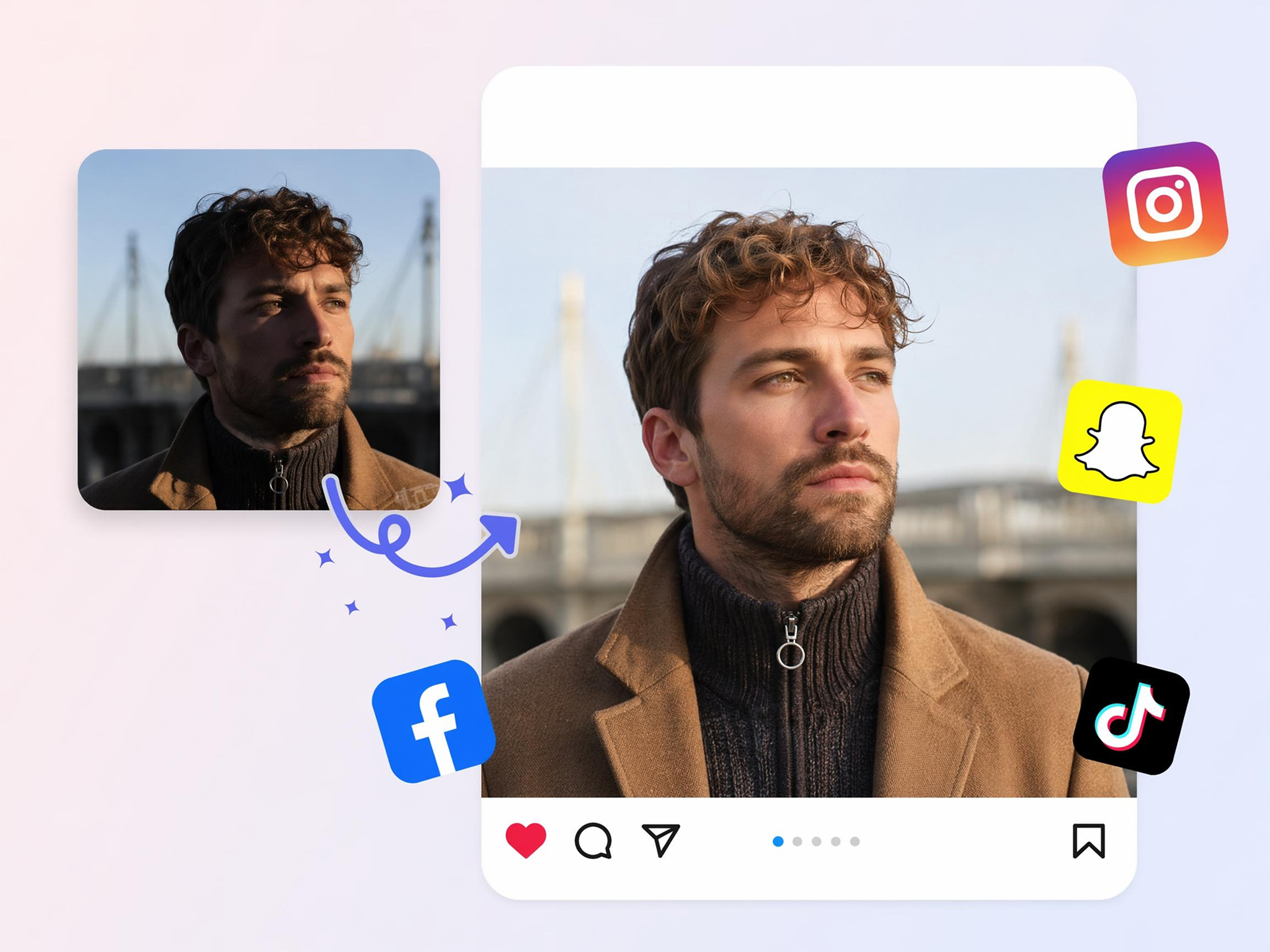 Fix lighting for better social posts across platforms
