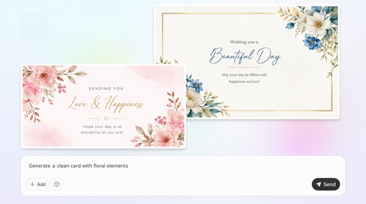 card mockup