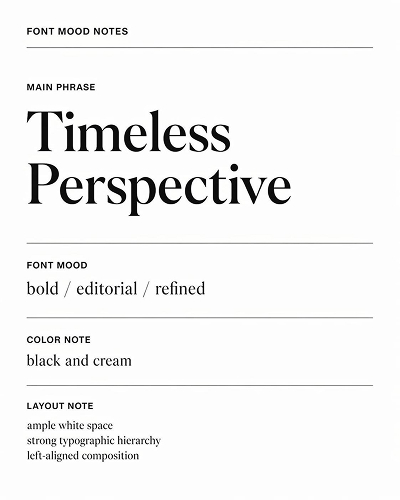 Reference image for typography poster generation