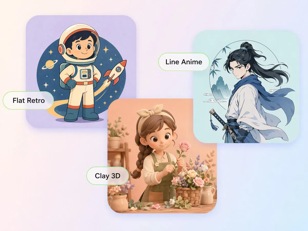 Design Creator Avatars and Mascot Logos