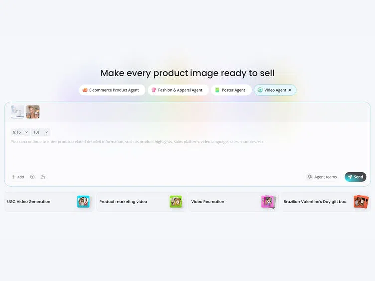Upload an Image, Video, or Idea