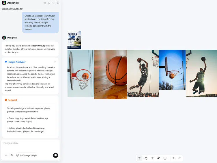 How to Generate a Sport Poster with AI