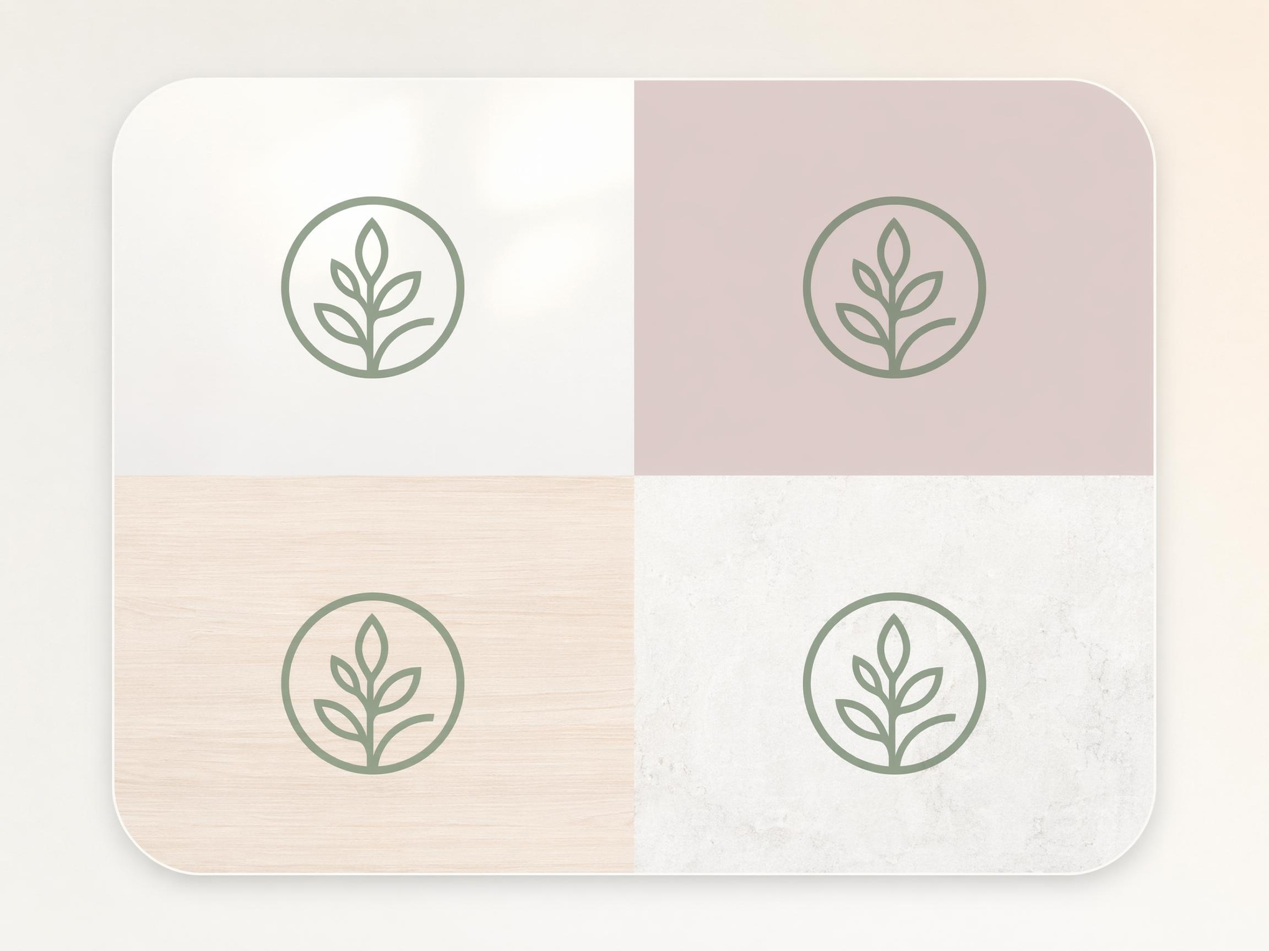 Generate Customizable Backgrounds for Your Logo