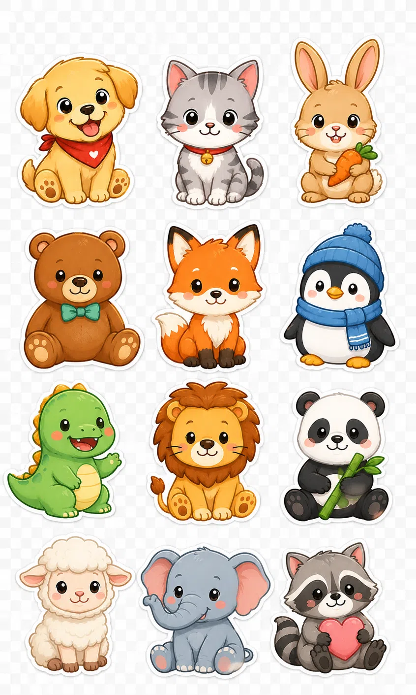 Cute Animal Clipart