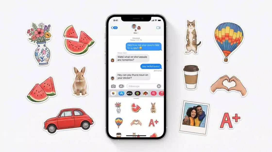 how to make a sticker on iphone