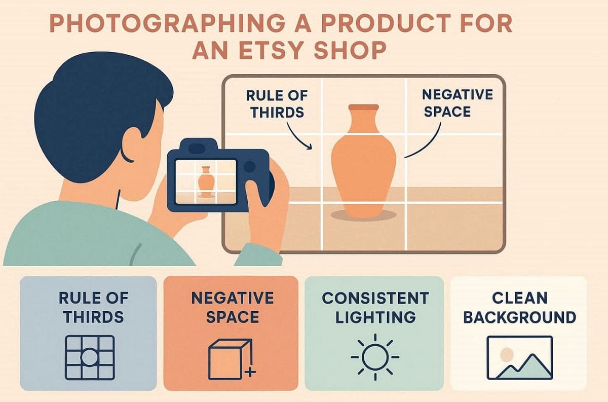 composition rules with etsy listing photos