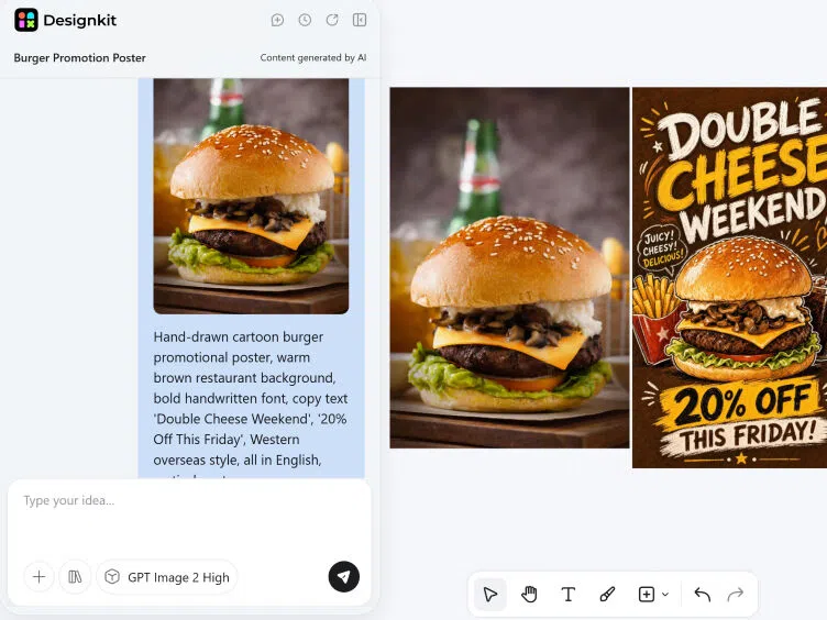 How to Create a Food Poster With AI