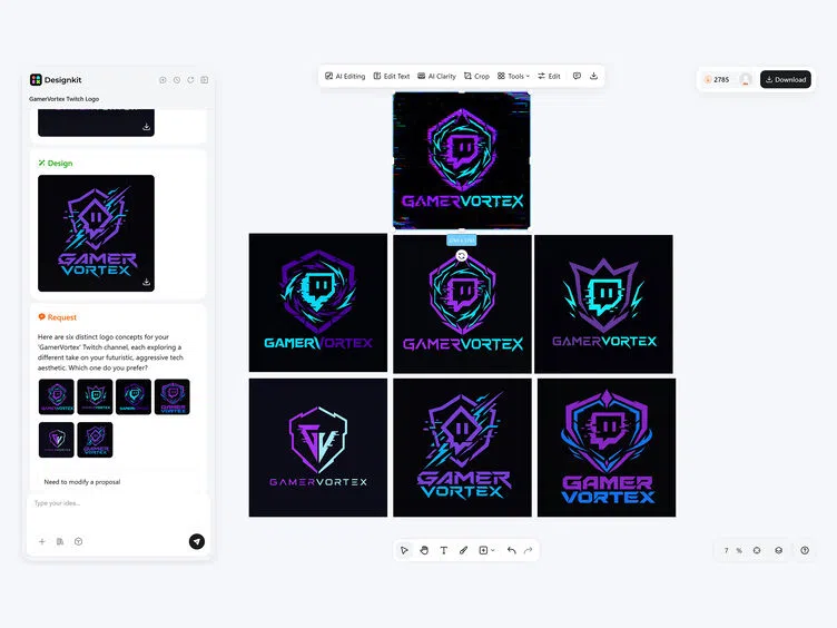 Refine and Download