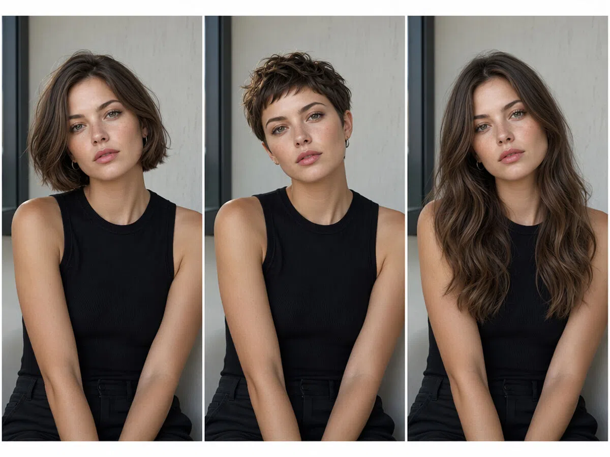 Compare Different Looks on One Portrait
