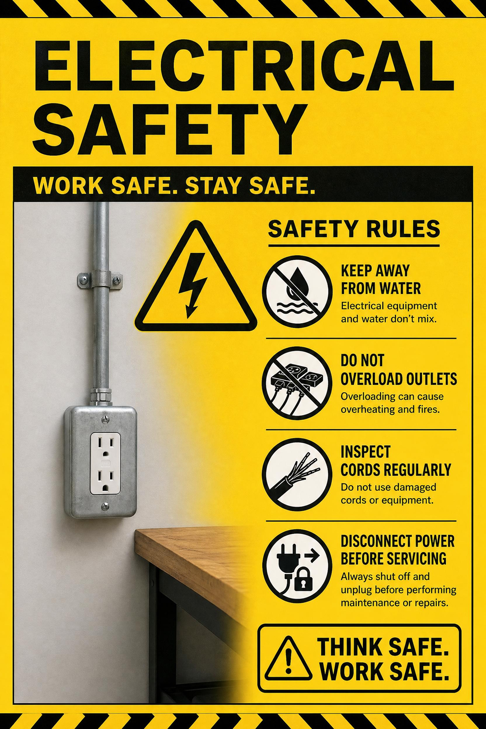 AI Generated safety poster
