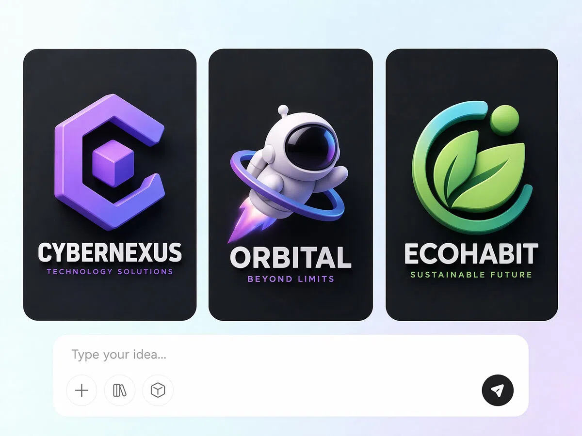 Generate 3D Logos From a Text Prompt