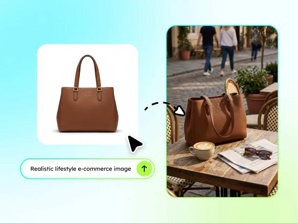 Realistic lifestyle e-commerce image