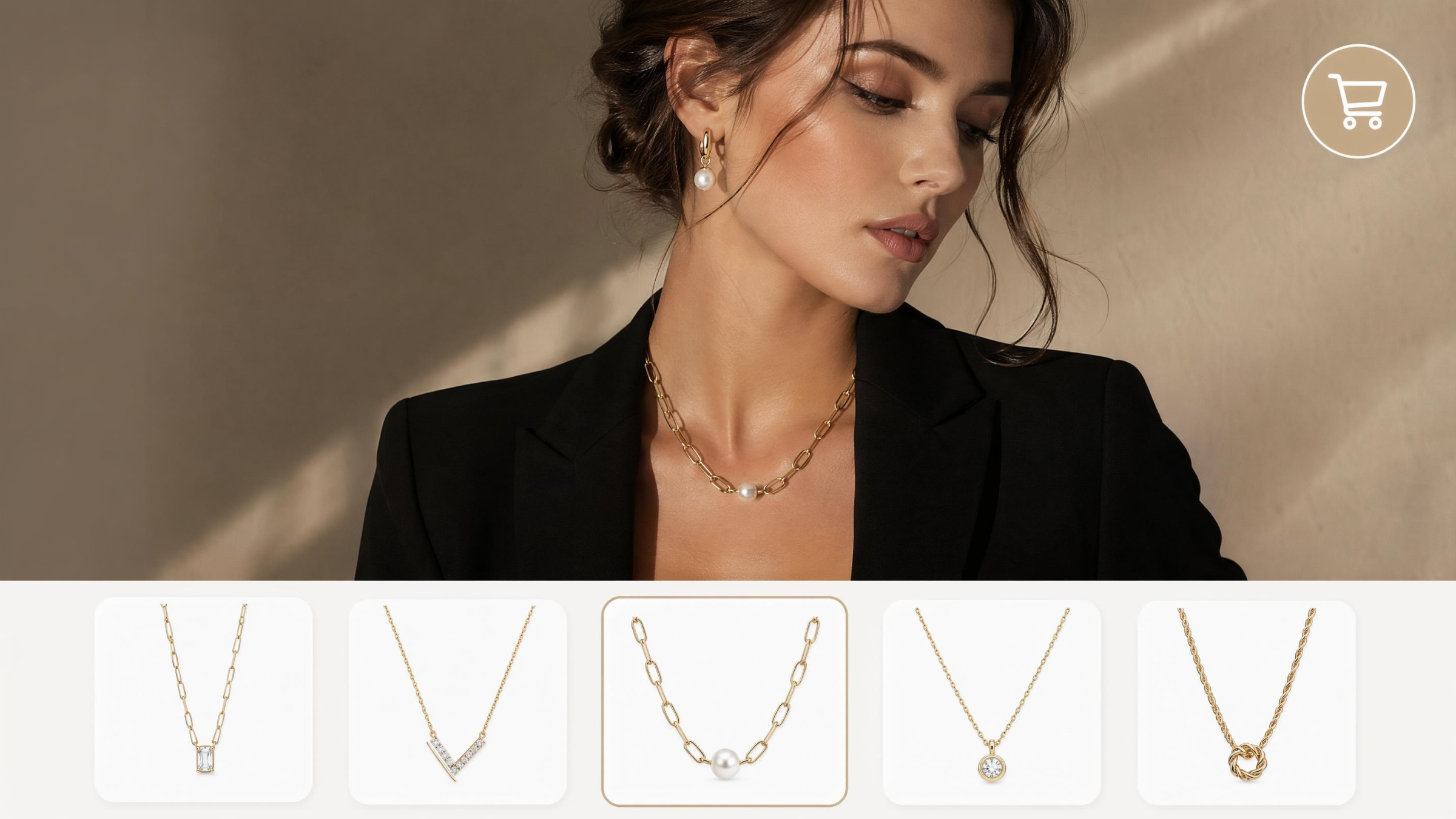 jewelry ecommerce visuals