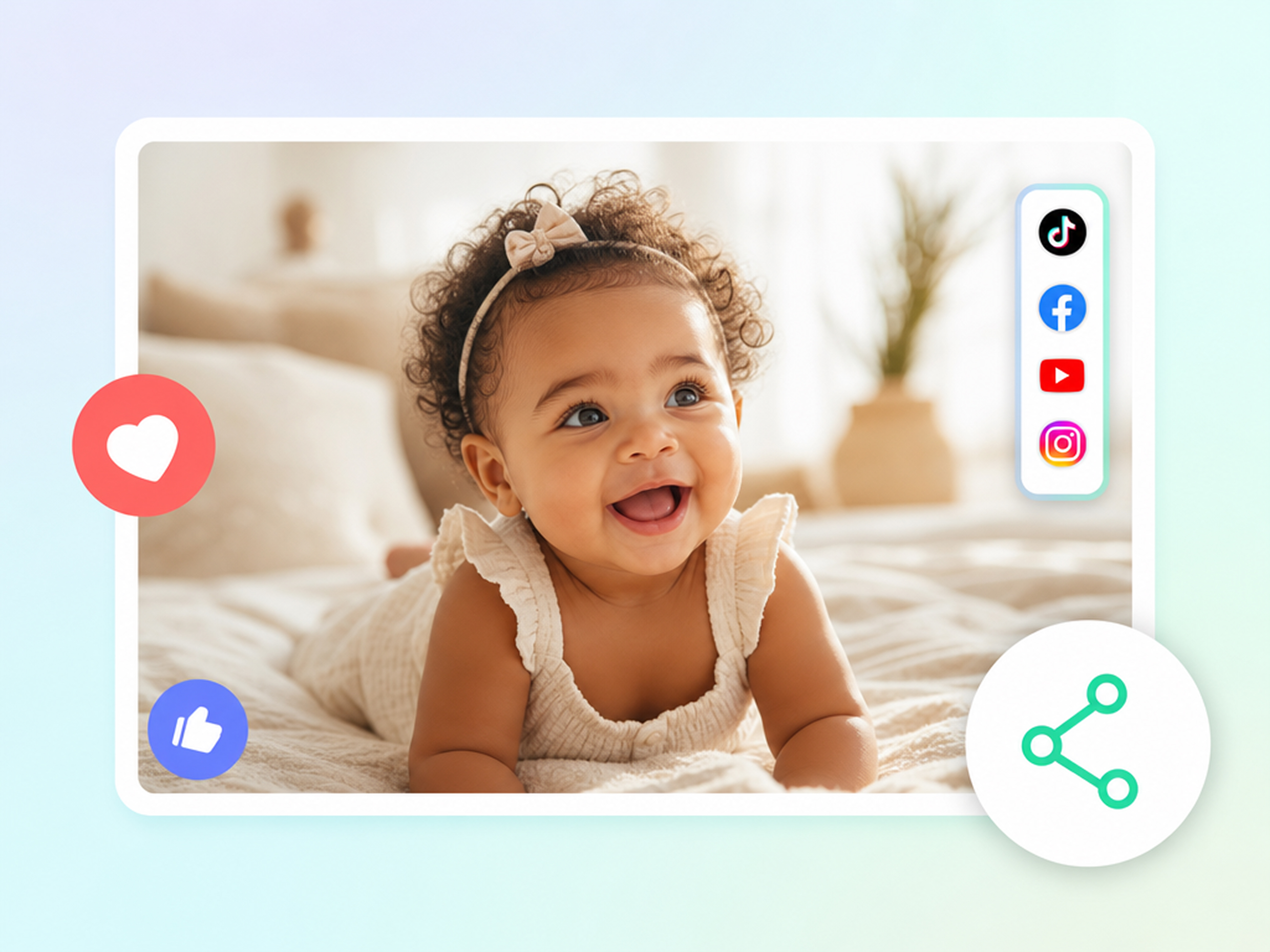 Create Baby-Themed Images for Blogs and Promos