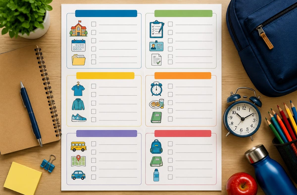 back to school checklist