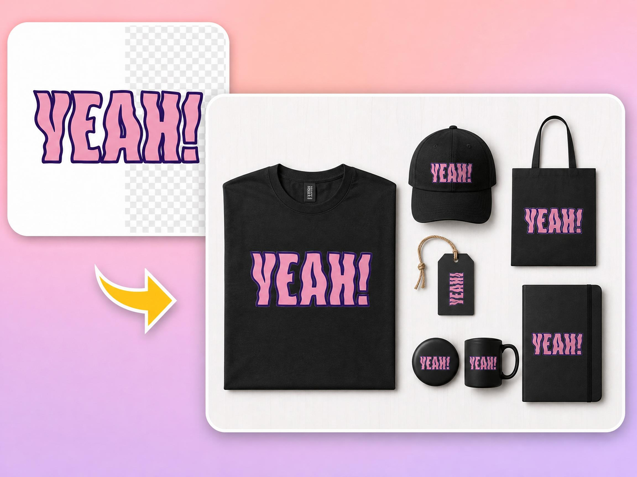 Generate Mockups for Print-on-Demand Products