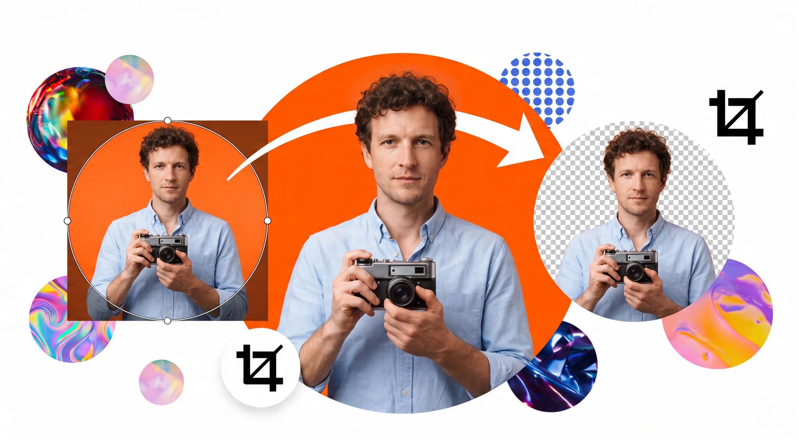 how to crop a photo into a circle