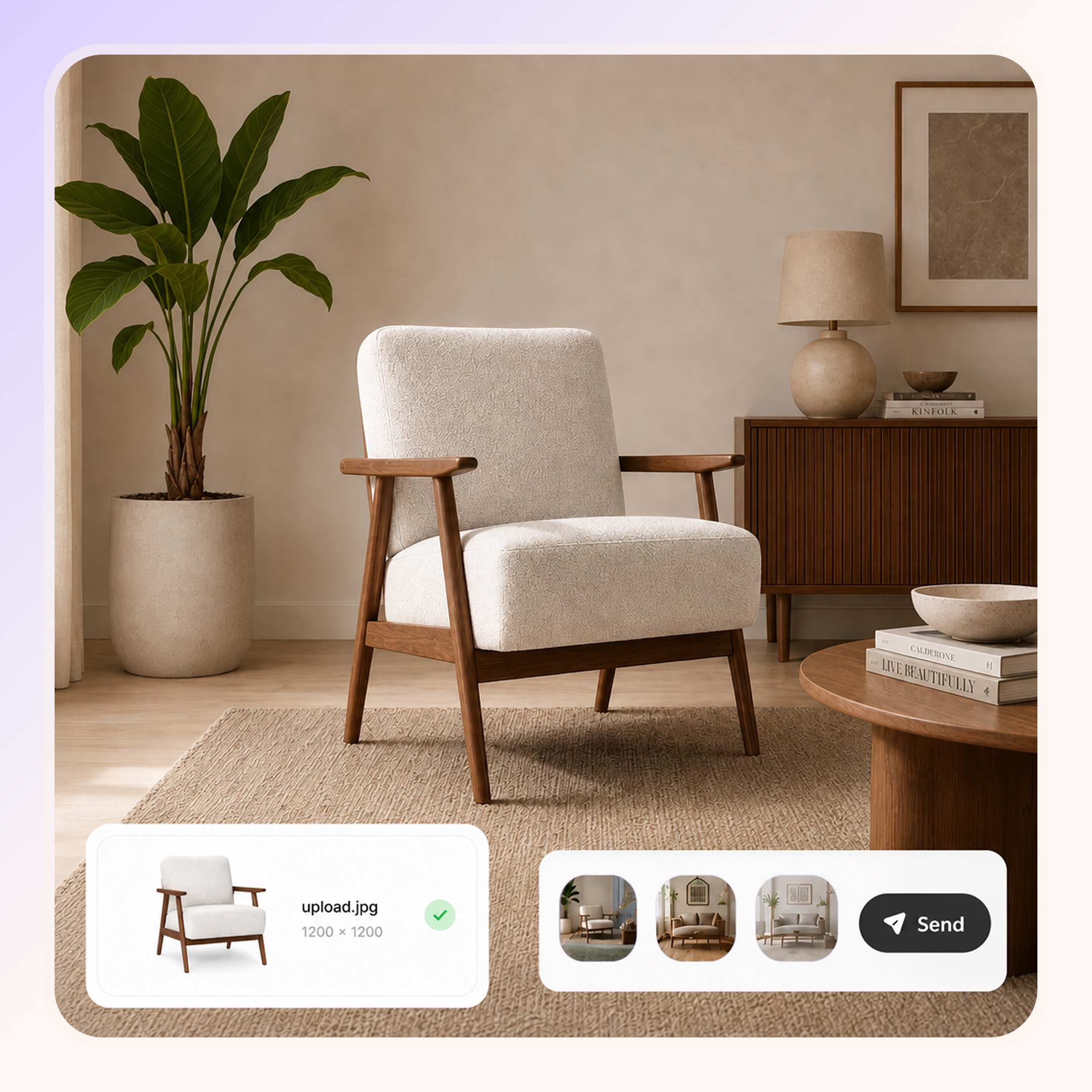 Home Decor Product Photography Without the Photoshoot