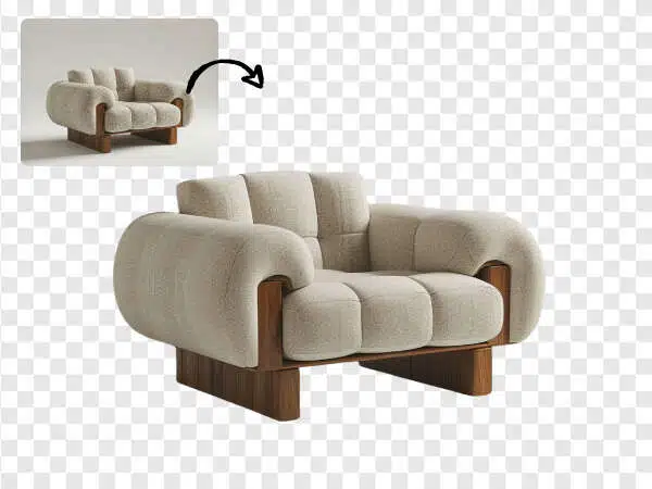 remove sofa background