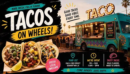 Food Truck Posters