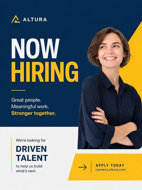 AI Generated Now Hiring Sign