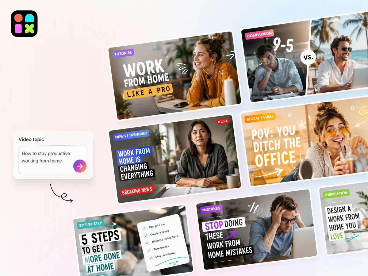 Generate Thumbnail Concepts From Any Idea