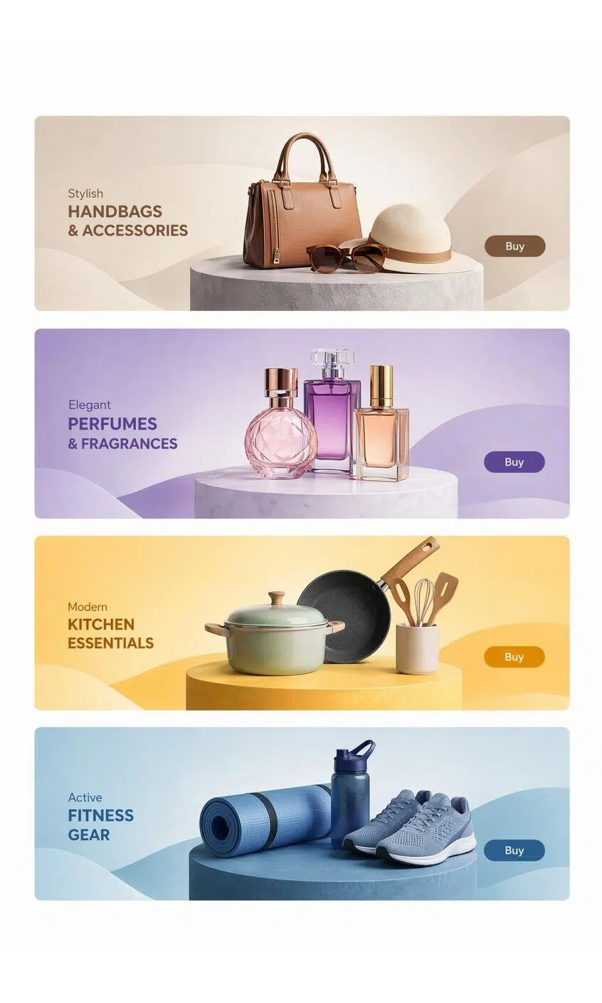 Minimalist E-Commerce Promotional Banner