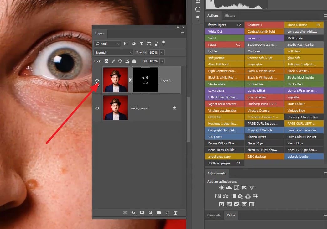 choose eye to preview choose eye to preview