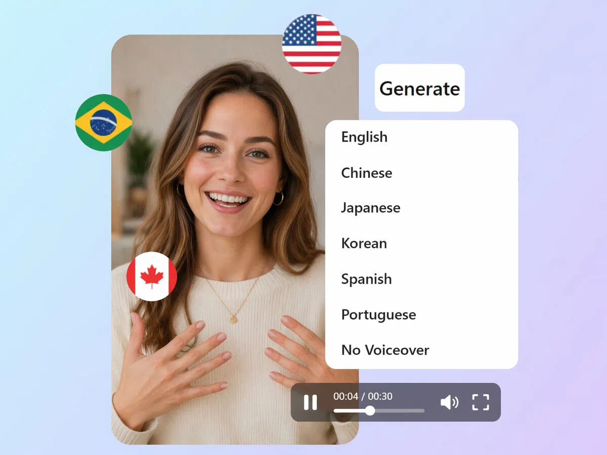 Create Multilingual Videos From Text