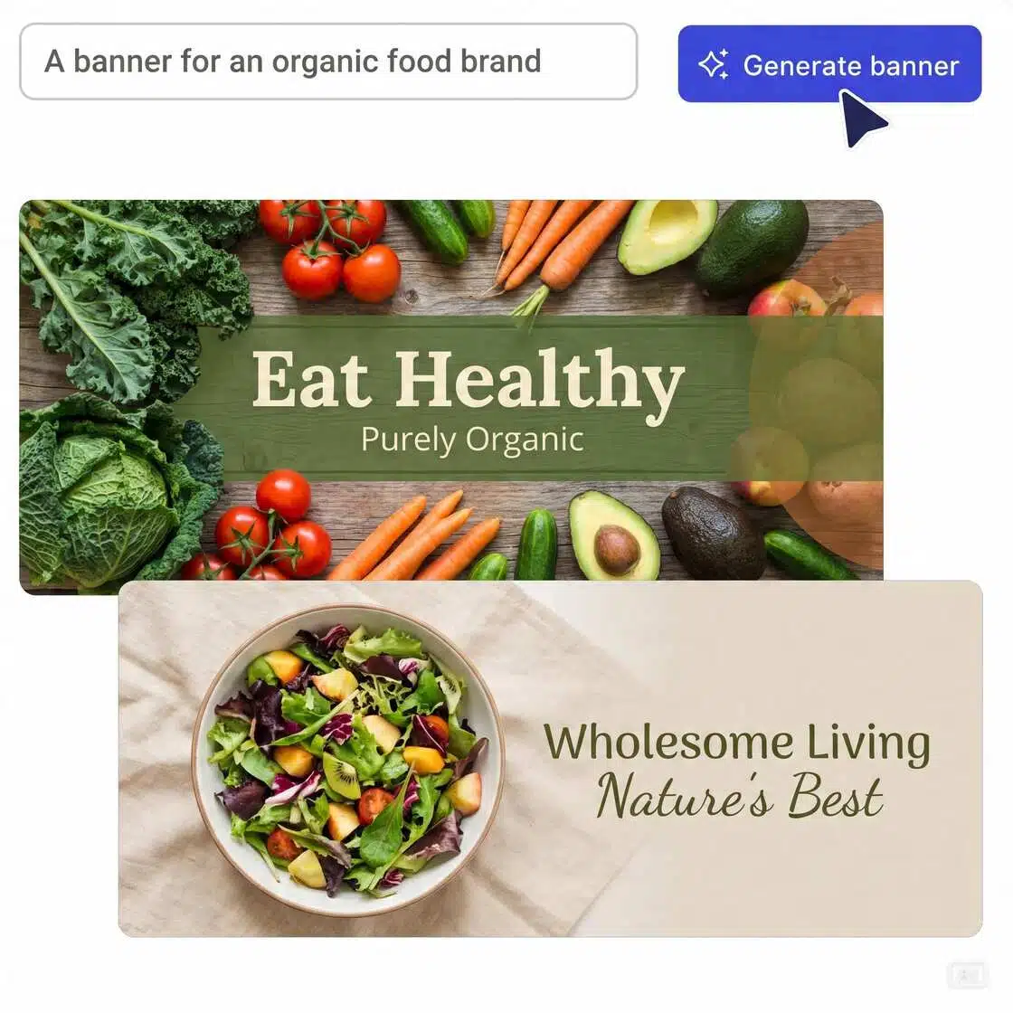Create Custom Banner Designs with AI