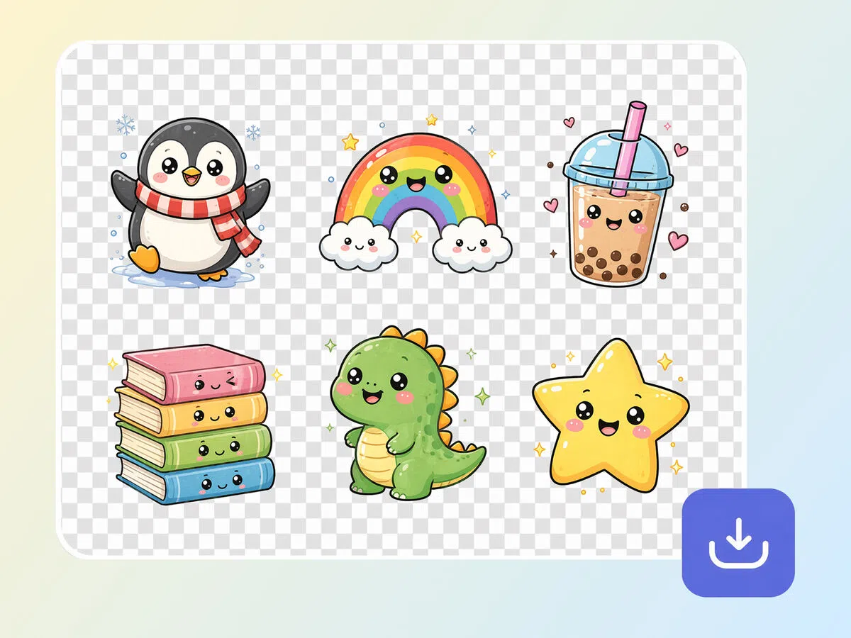 Download With a Transparent Background