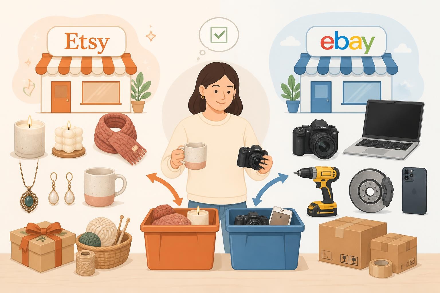 Selling on Etsy vs eBay