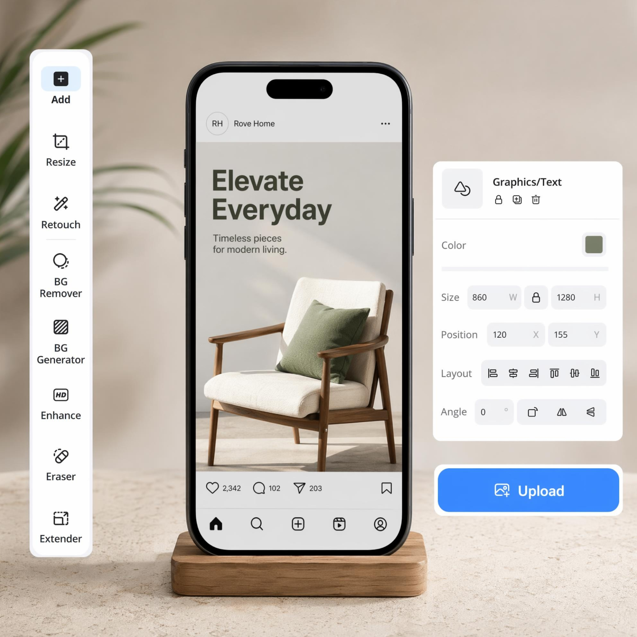 Create Realistic Instagram Mockups