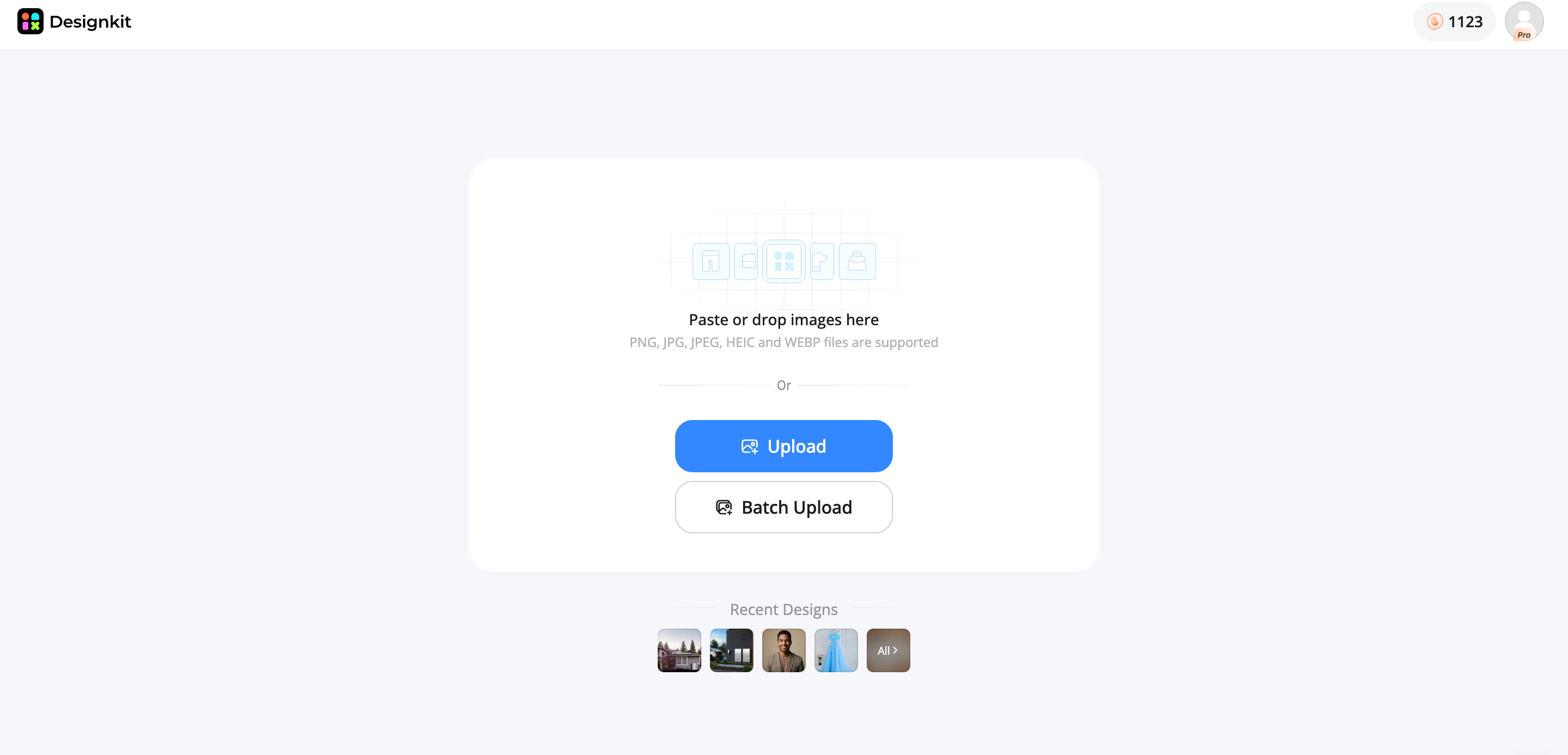 How to Create a Cross-Platform PFP with Designkit in 3 Steps Upload Your Photo or Logo