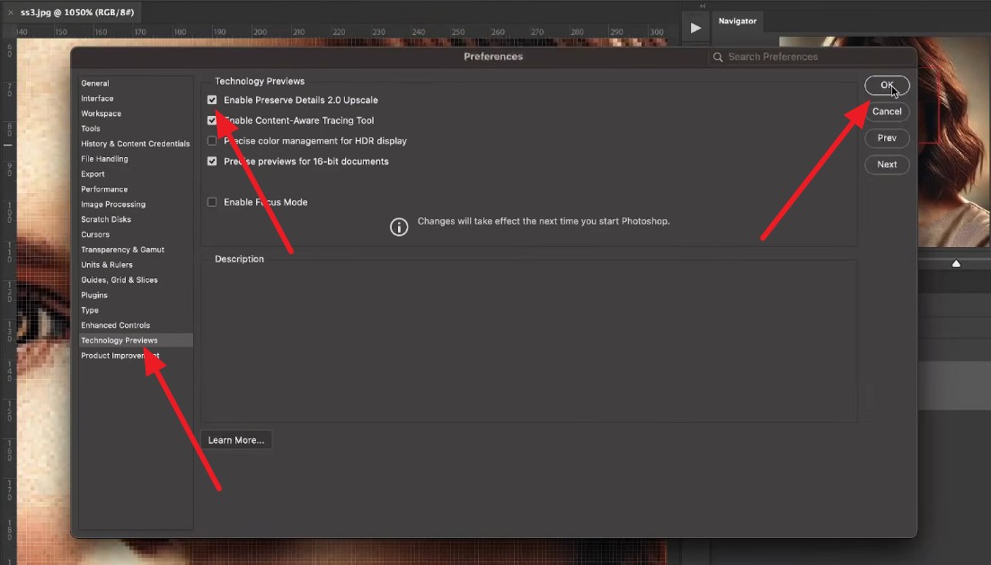 pick the preserve details option pick the preserve details option