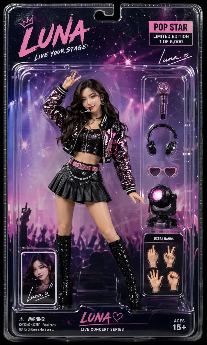 Pop Star Action Figure