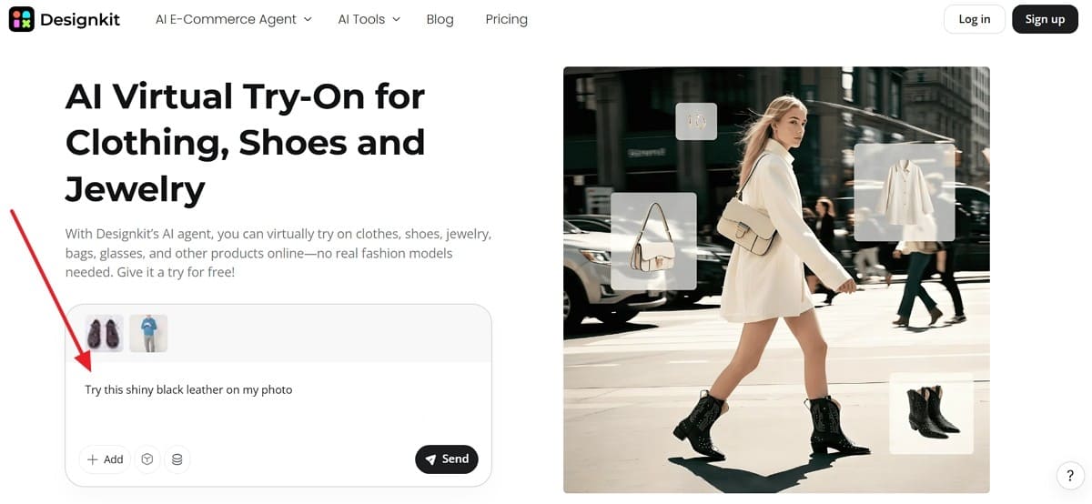 type prompt to try shoes virtually type prompt to try shoes virtually