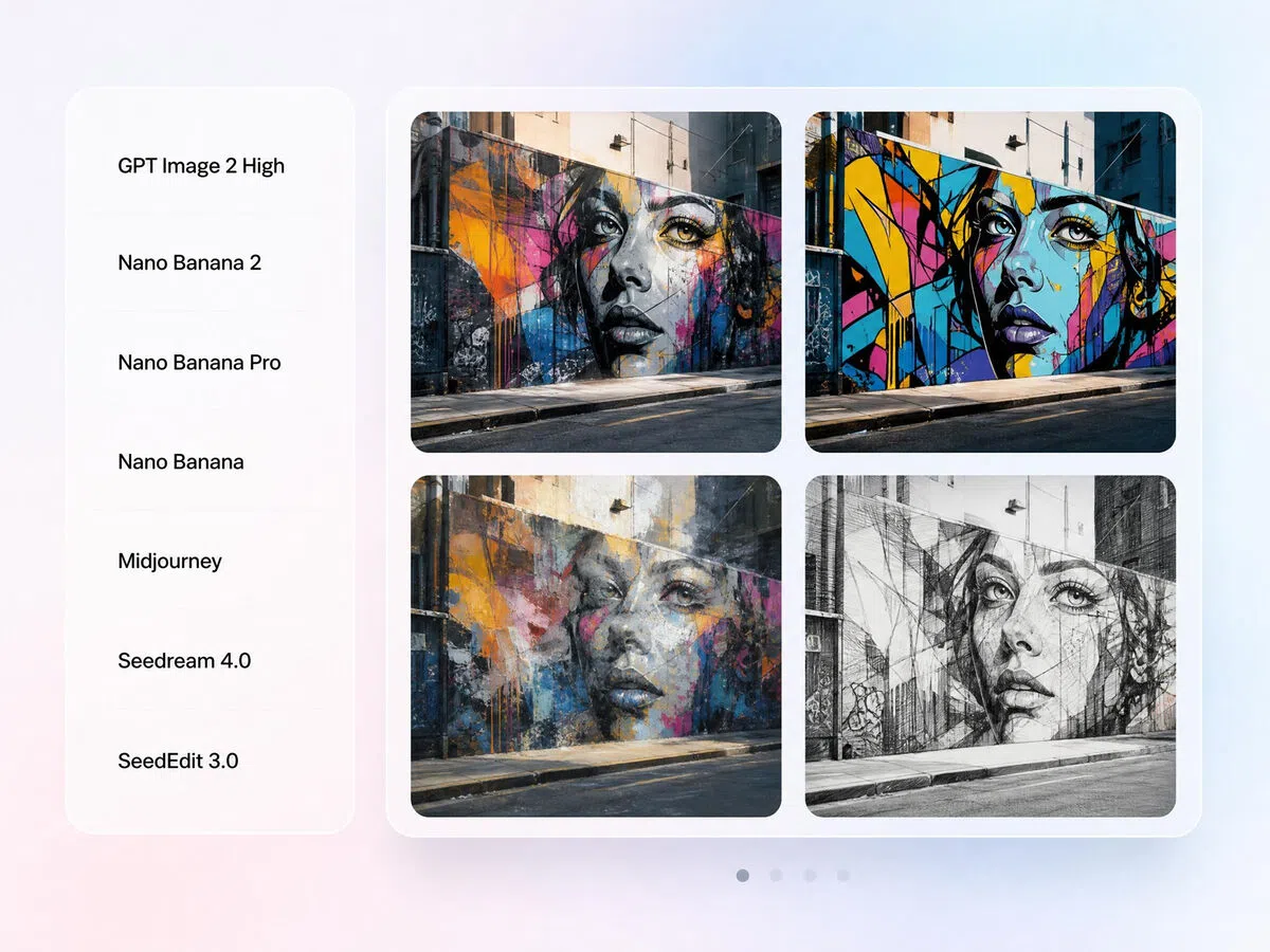 Create Graffiti Using Multiple AI Models