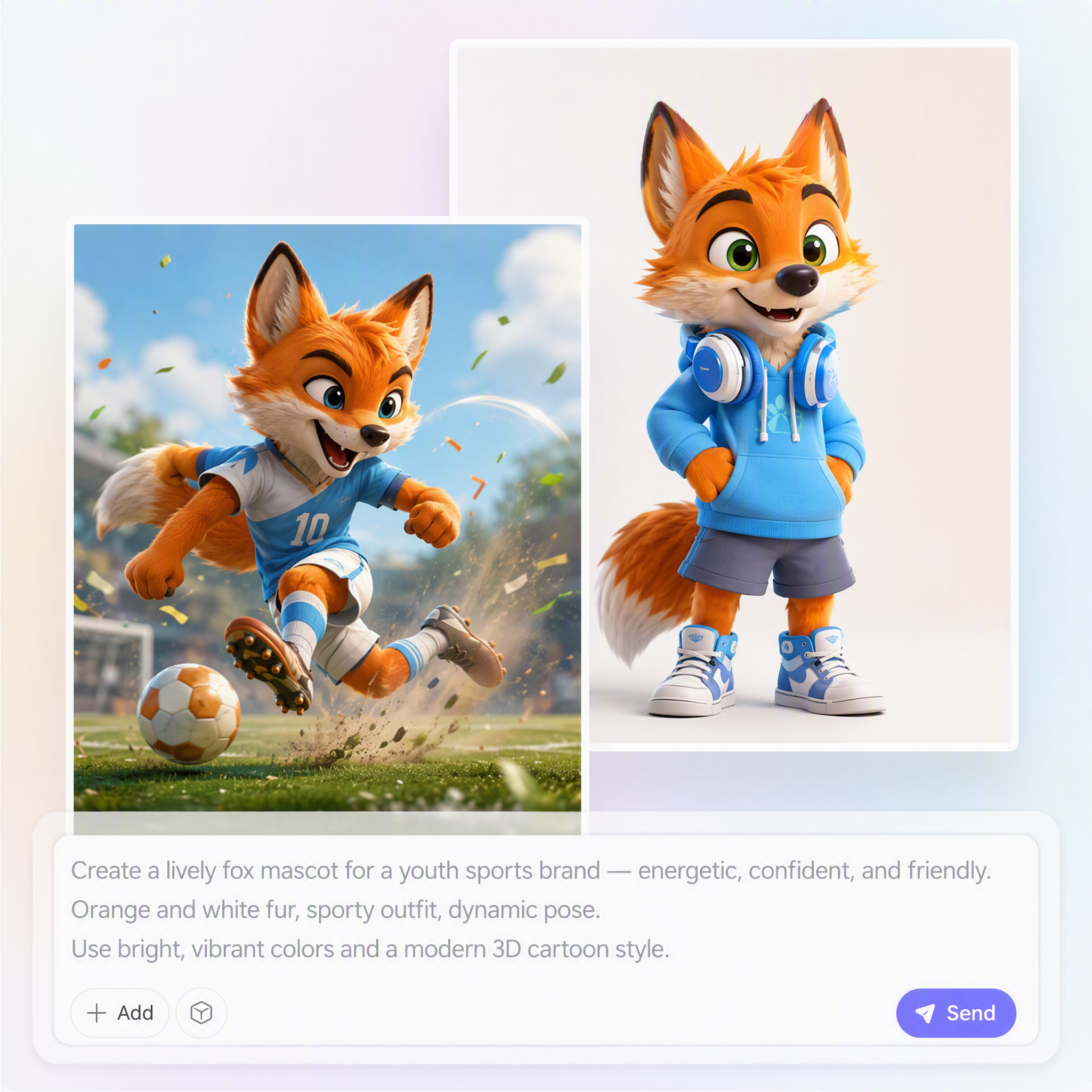 Create Original Mascots From Text or Images