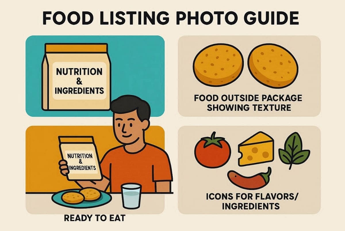 amazon food listing images