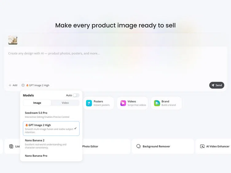 Upload One Banner or Add a Brief
