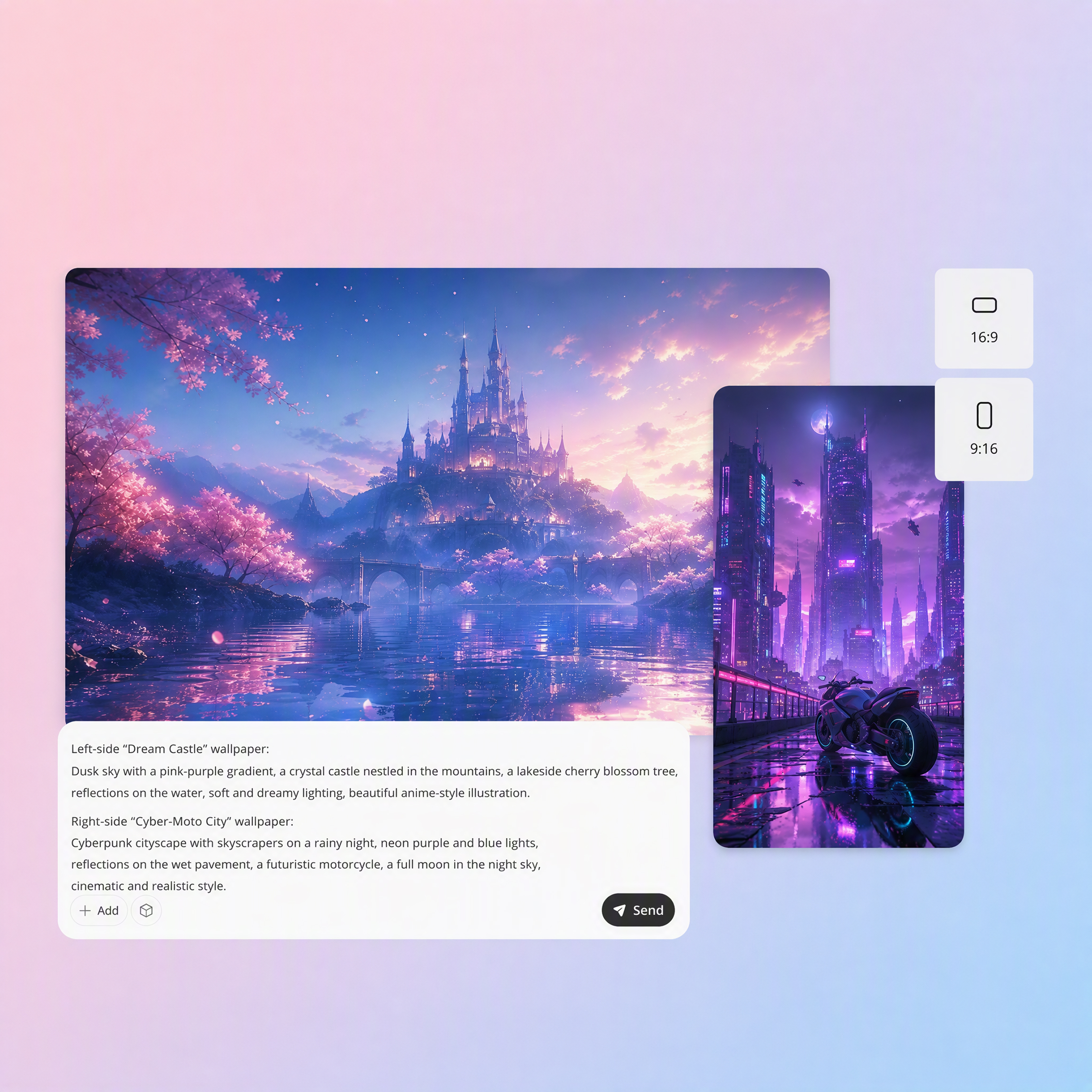 Create Custom AI Wallpapers From Text or Images