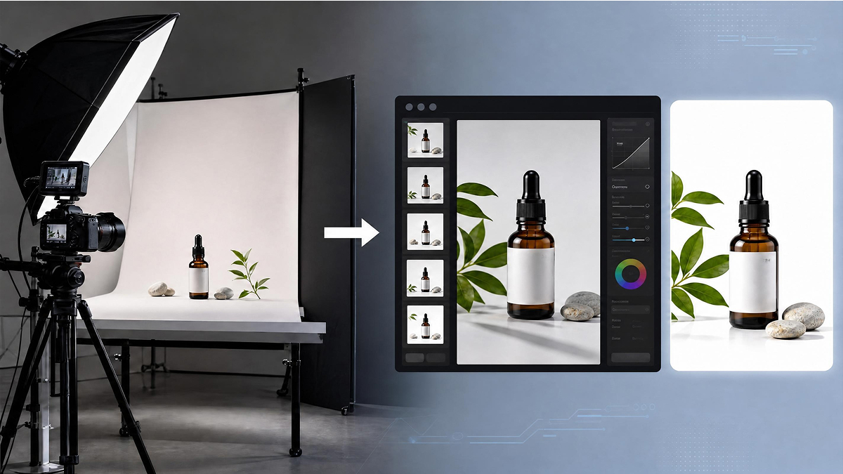 AI Product Photography Workflow Process AI Product Photography Workflow Process
