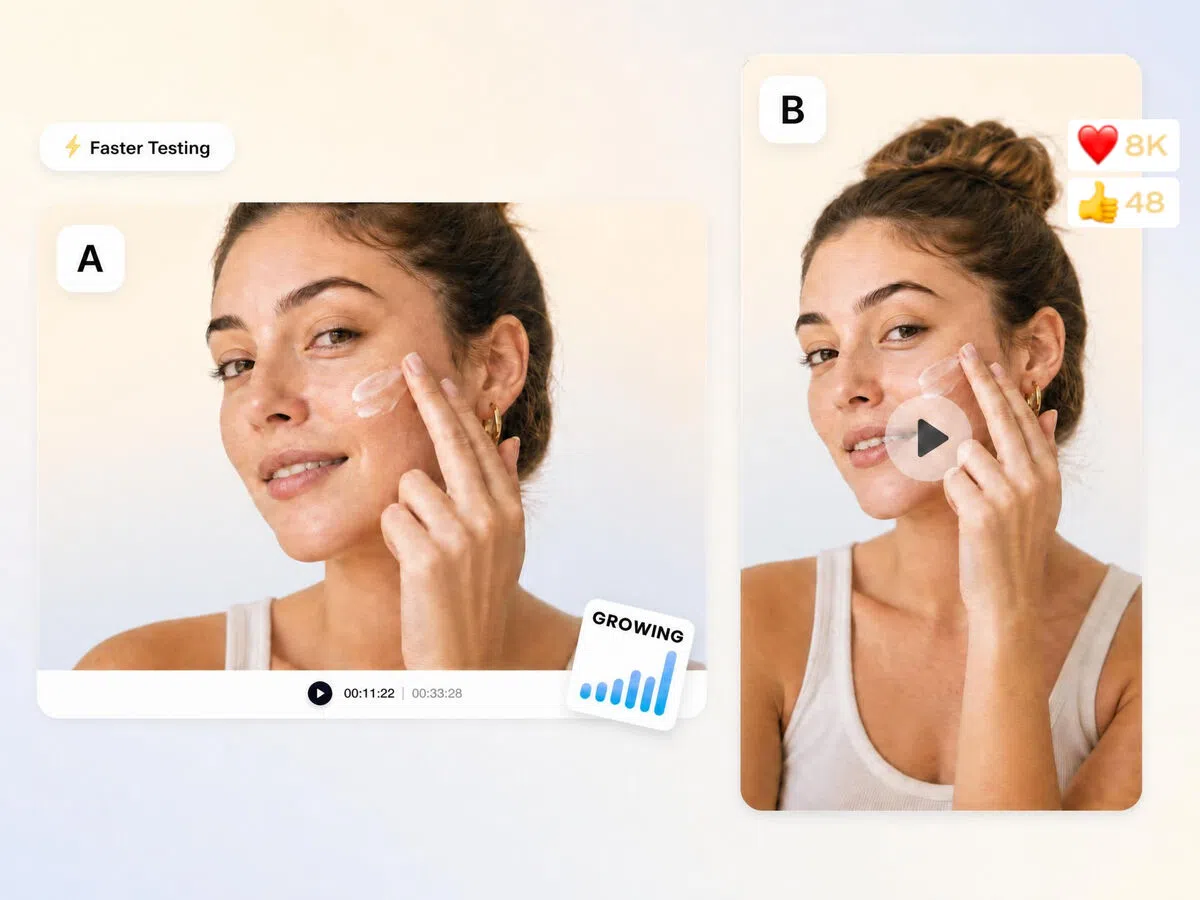 Generate Multiple Video Ads at Once for A/B Testing