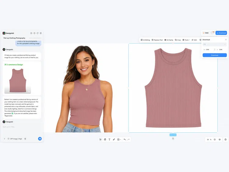 Preview, Refine and Download