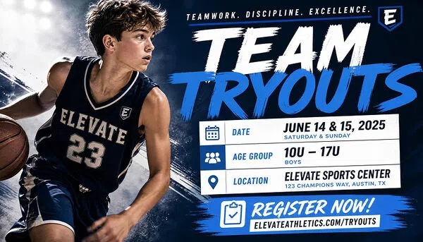 Team Tryout Poster