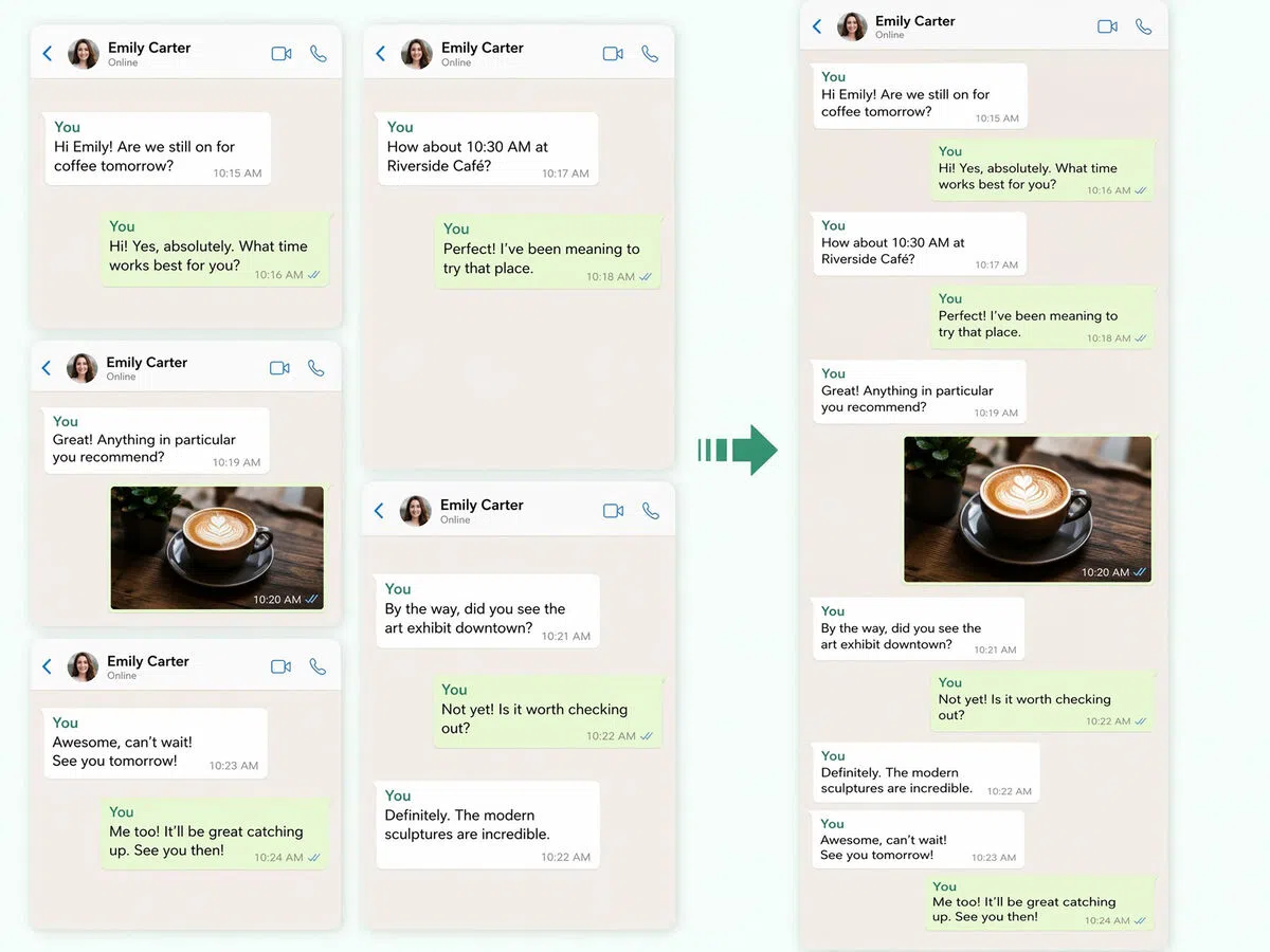 Stack Screenshots Into One Long Image