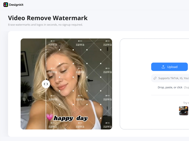 Upload or Paste Your Video
