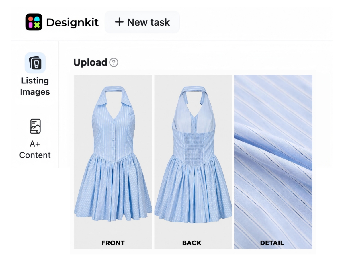 Upload Up to 3 Product Photos