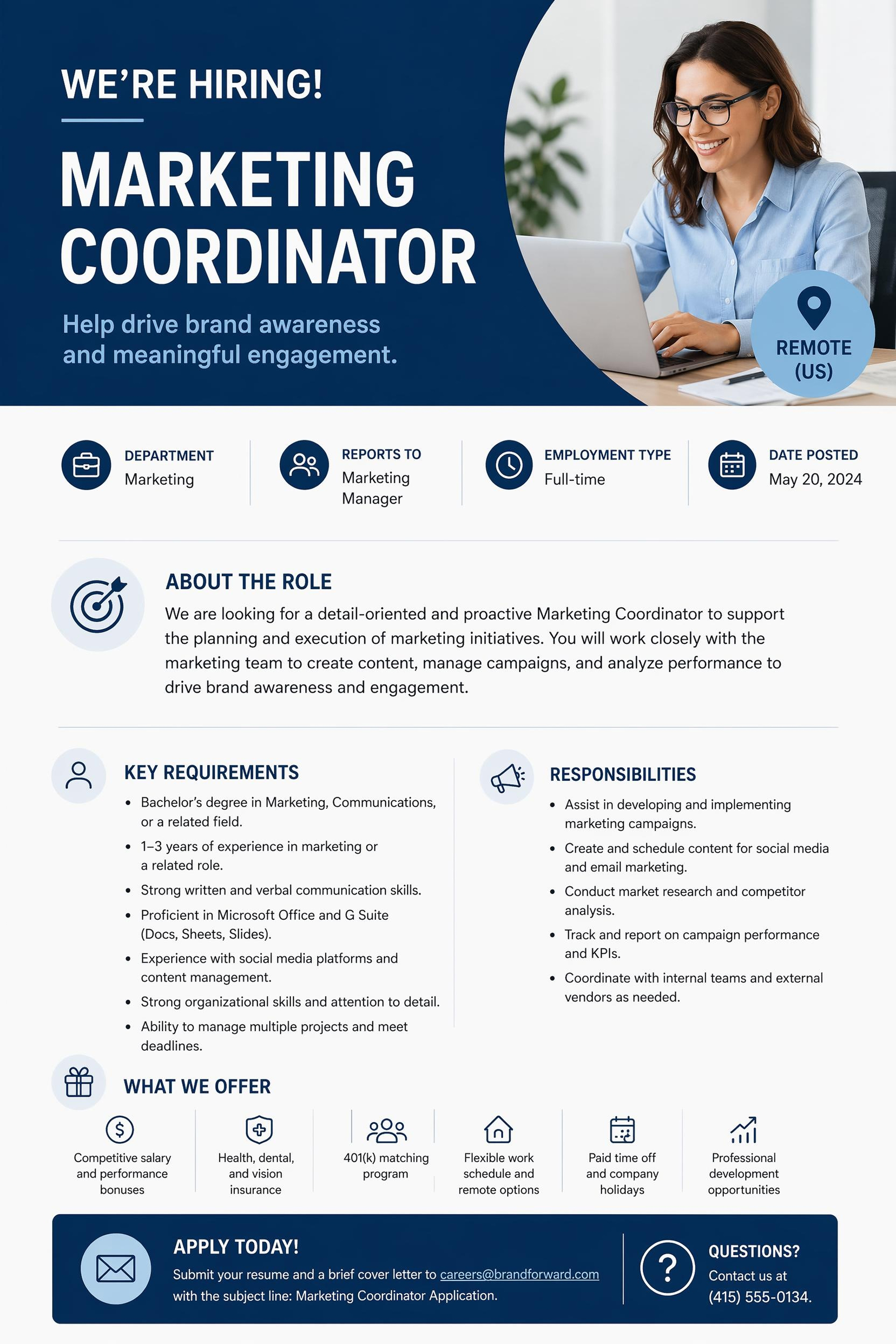 AI Generated Hiring Poster